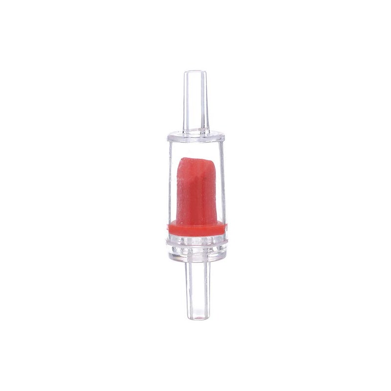 ALEGI Aquarium Air Pump Accessories with Non-Return Check Valves,Air Control Valve for 3/16" Aquarium Tubing (6 Check valves+6 Control Valve) (Red) - Image 3